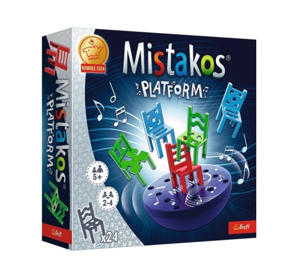 Gra zręcznościowa Mistakos Krzesła Platform Trefl 02514