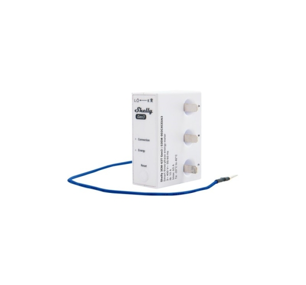 Shelly 3EM-63T Gen3 single-channel energy meter