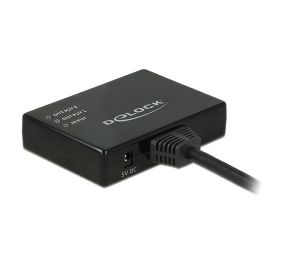 DeLOCK 87700 video splitter HDMI 2x HDMI