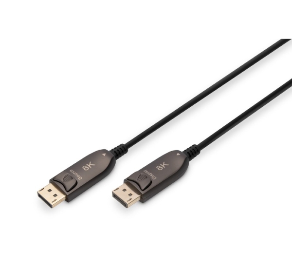 DIGITUS DisplayPort AOC Hybrid Glasfas