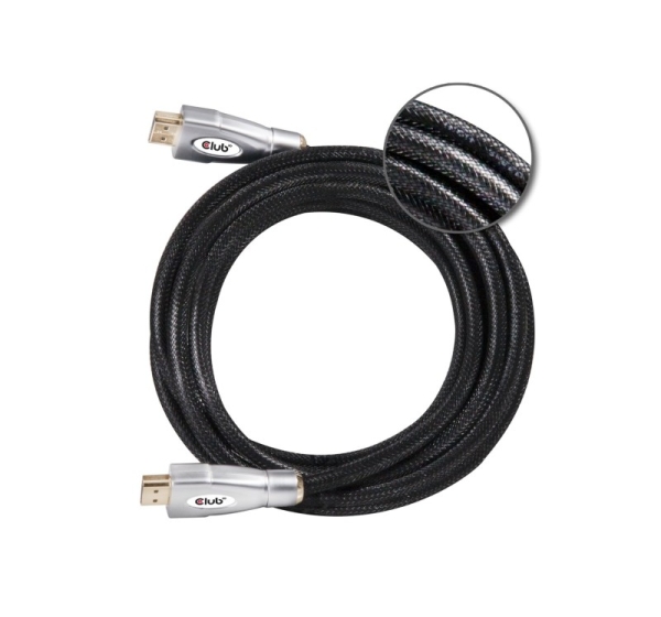 CLUB3D HDMI 2.0 4K60Hz UHD Cable 5m/16.4ft