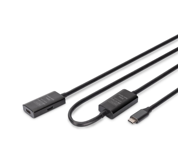 Digitus Active USB 3.2 Gen1 5G extension cable, USB-C - USB-C, 10m