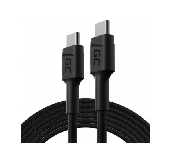 Green Cell KABGC29 USB cable USB 2.0 2 m USB C Black