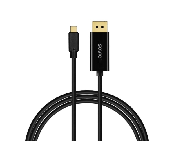 Savio CL-207 USB cable 2 m USB C Black