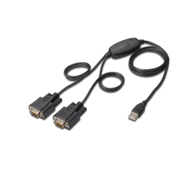 Digitus USB 2.0 to 2x RS232 Cable