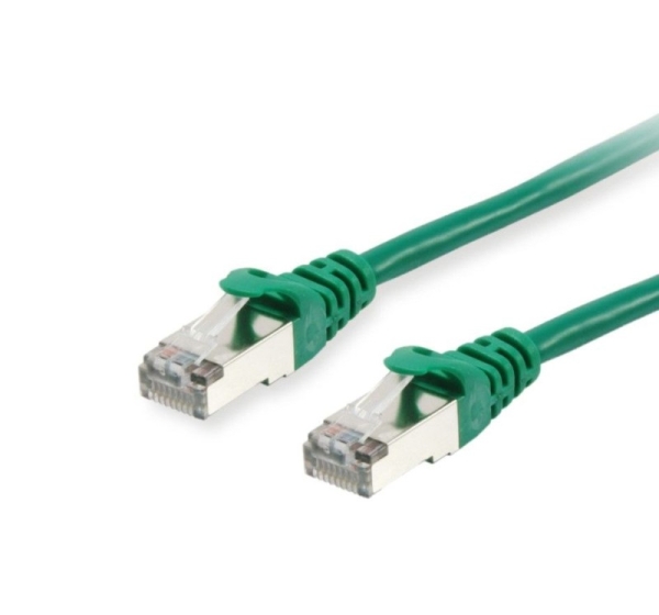 Equip Cat.6A S/FTP Patch Cable, 30m, Green