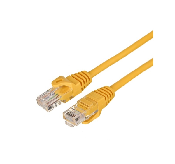 A-LAN KKU5ZOL0.5 networking cable Yellow 0.5 m Cat5e U/UTP (UTP)