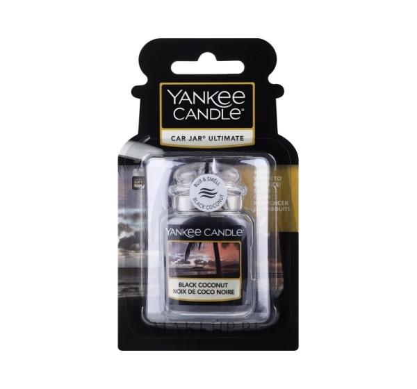 Ultimate BLACK COCONUT YANKEE Car Air Freshener