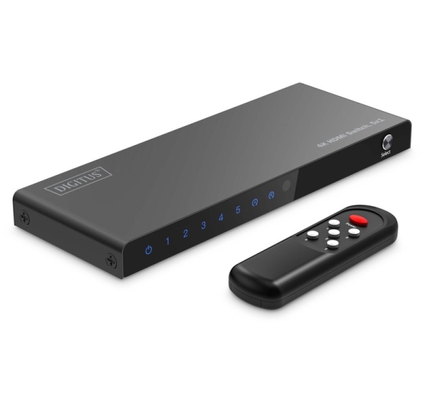 Digitus 4K HDMI Switch, 5x1