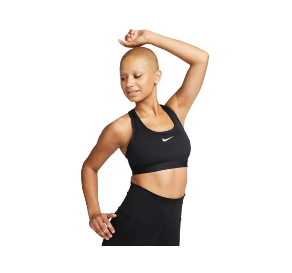 Nike Swoosh Nesium Support Sports Bra black DX6821 010 XS