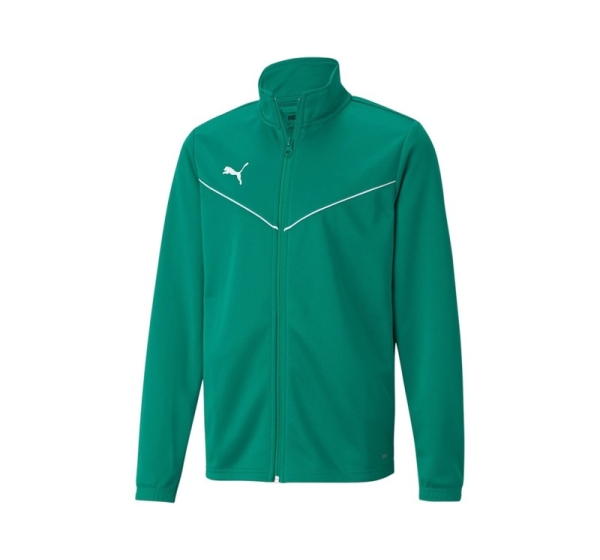 Puma teamRISE Training Poly Jacket Jr Sweatshirt green 657393 05 164cm