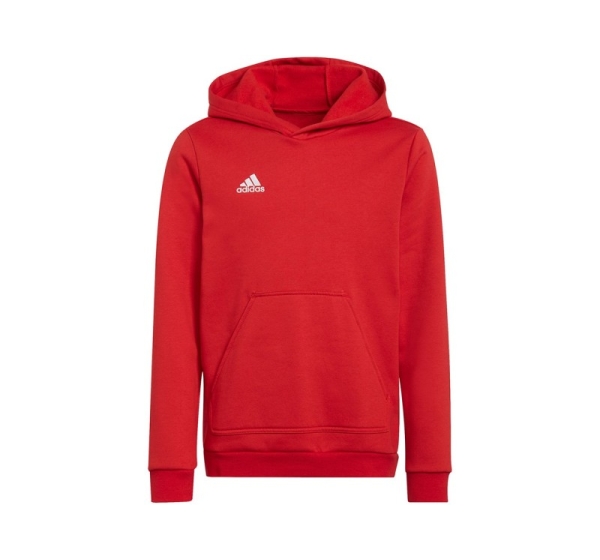Sweatshirt for kids adidas Entrada 22 Hoody red H57566 116cm
