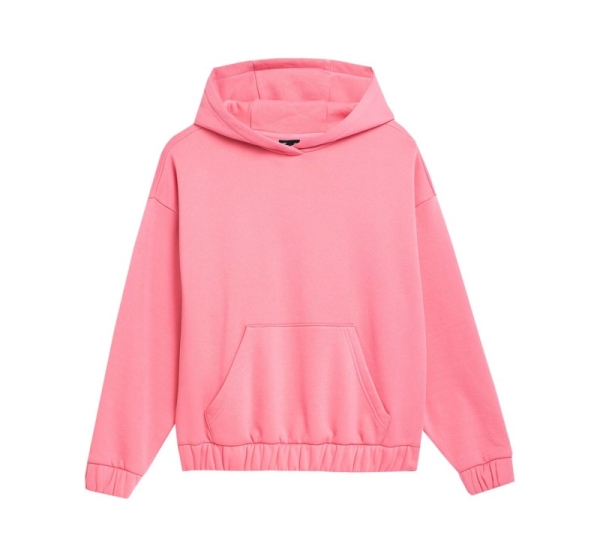 Women's sweatshirt 4F pink 4FSS23TSWSF255 54S L