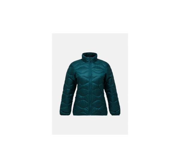 Kurtka damska puchowa PEAK PERFORMANCE W Helium Down Jacket kolor zielony - S
