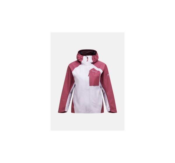 Kurtka damska PEAK PERFORMANCE W Trail Hipe 3L Shell Jacket kolor szary - L