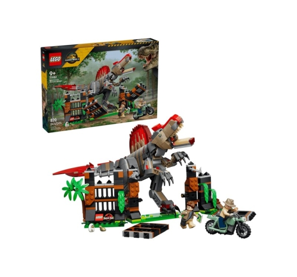 LEGO JURASSIC WORLD 77982 Spinosaurus Dinosaur Escape
