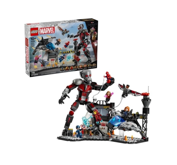 LEGO MARVEL 76314 Captain America: Civil War Battle