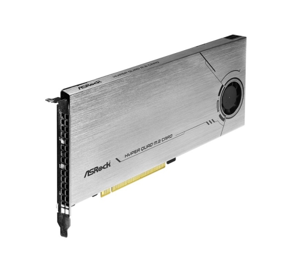 Asrock Hyper Quad M.2 interface cards/adapter Internal