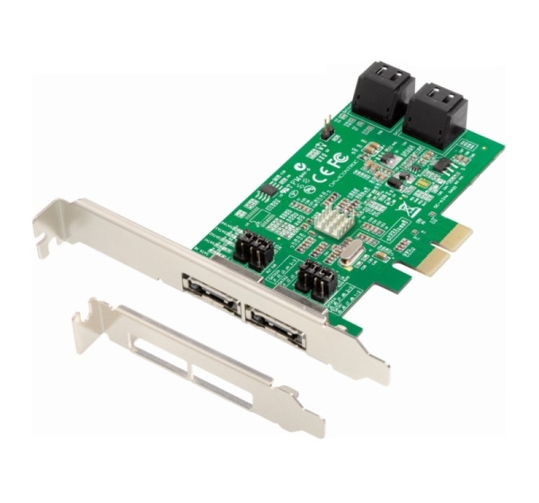 Dawicontrol DC-624E RAID RAID controller PCI Express x2 2.0 6 Gbit/s