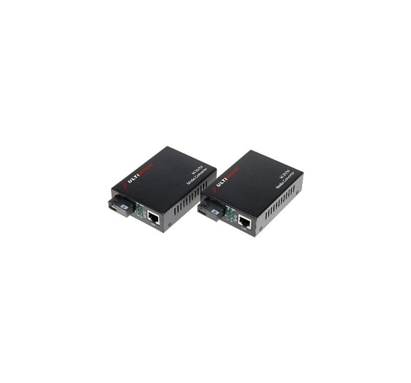 Media converter single-mode set TXRX M-207M