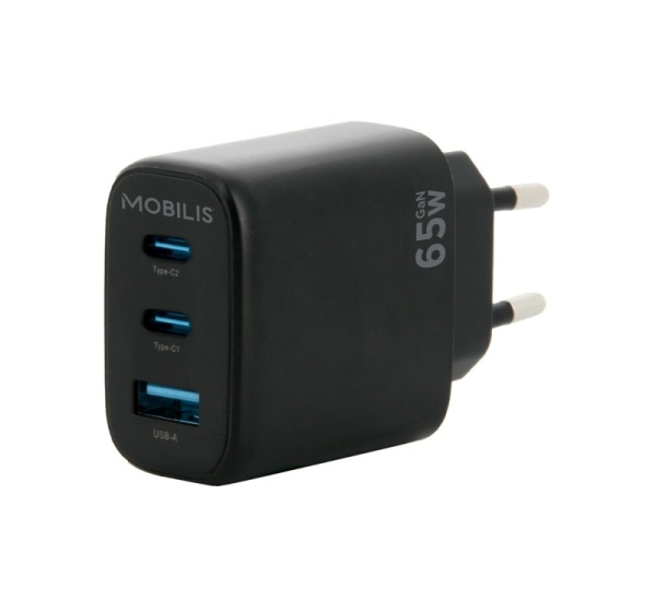 Mobilis 001364 mobile device charger Universal Black AC Auto