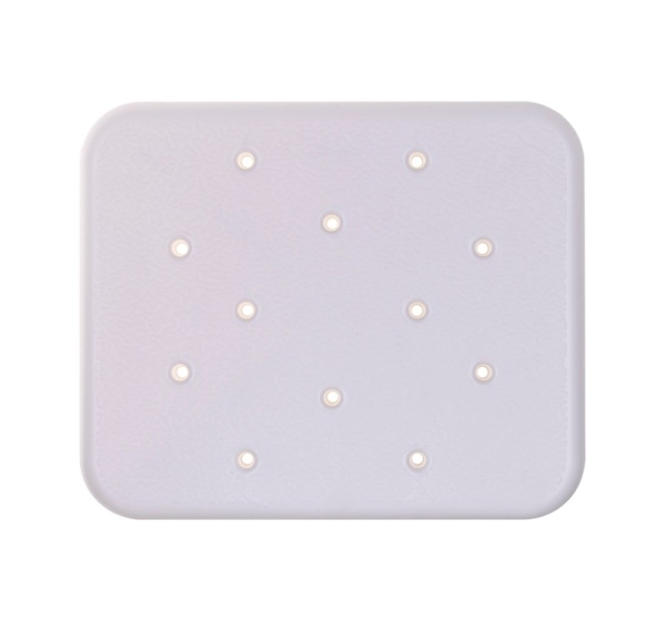 Shower chair with backrest and armrests