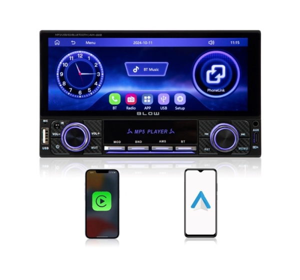 Radio BLOW AVH-686B RDS MP3/USB/micro SD/BLUETOOTH
