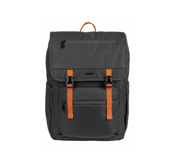 NATEC Niala Ginger Orange 39.6 cm (15.6") Backpack Black