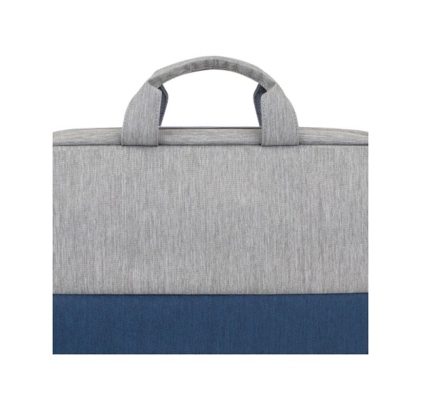 Rivacase 7532 39.6 cm (15.6") Briefcase Blue, Grey