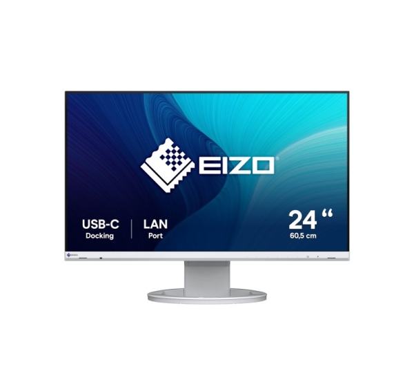 EIZO FlexScan EV2490-WT computer monitor 60.5 cm (23.8") 1920 x 1080 pixels Full HD LCD White