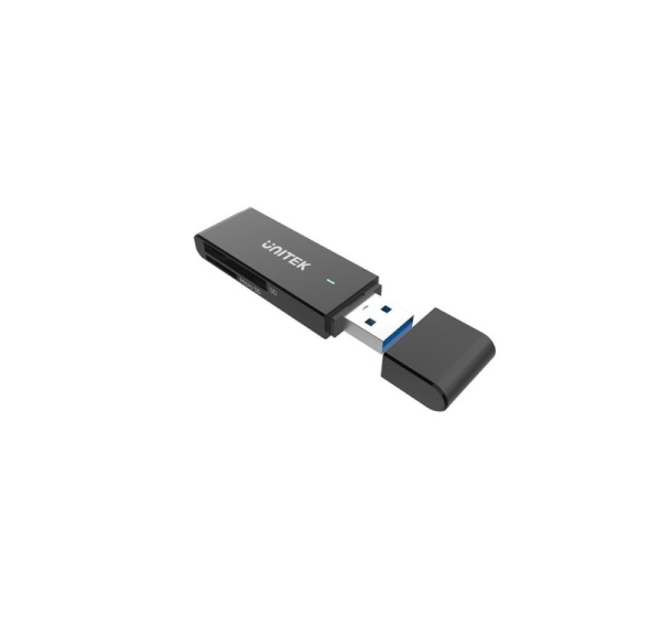 UNITEK Y-9327A card reader USB 3.2 Gen 1 (3.1 Gen 1) Type-A Black