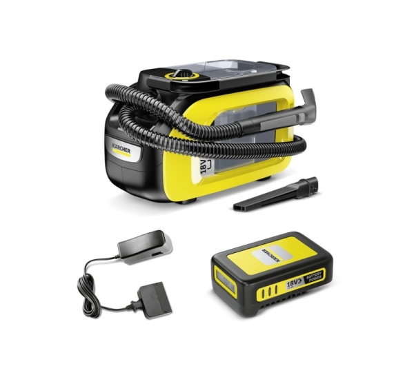 Kärcher SE 3-18 Compact Battery Set 1.2 L Drum vacuum Wet 184 W Bagless
