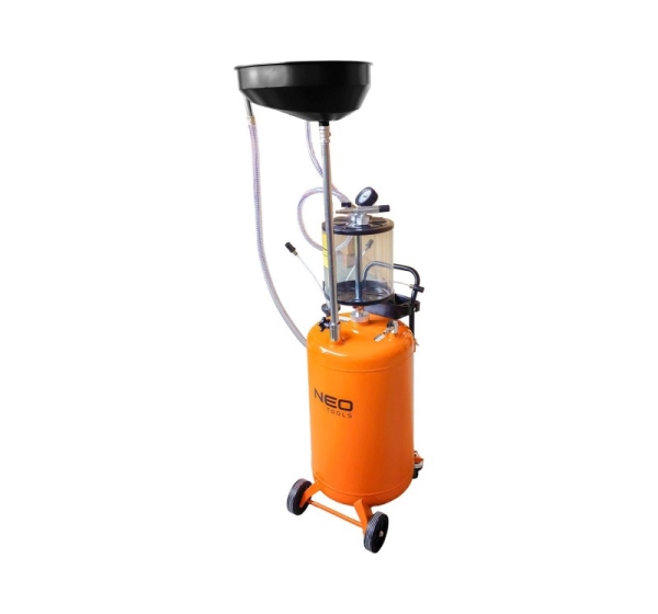 Mobile Pneumatic Oil Sink Suction Machine With Control Tank