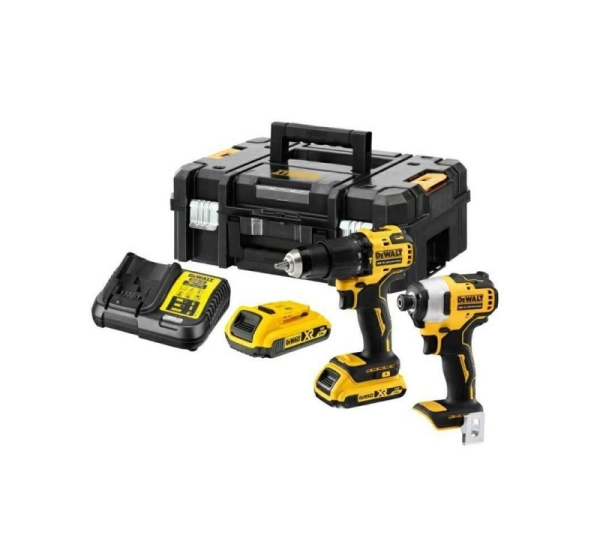 DEWALT. COMBO KIT 18V DCK2060L2T (DCD778+DCF787) 2x3,0Ah TSTAK II %%%