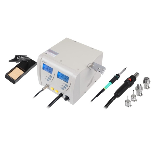 SMD Soldering Station (Hot Air + Flask Soldering Iron)
