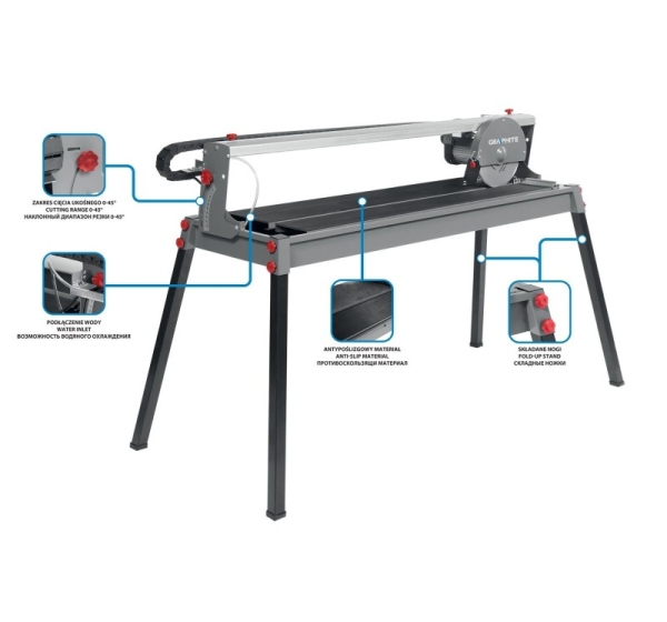 Graphite 59G891 manual tile cutter