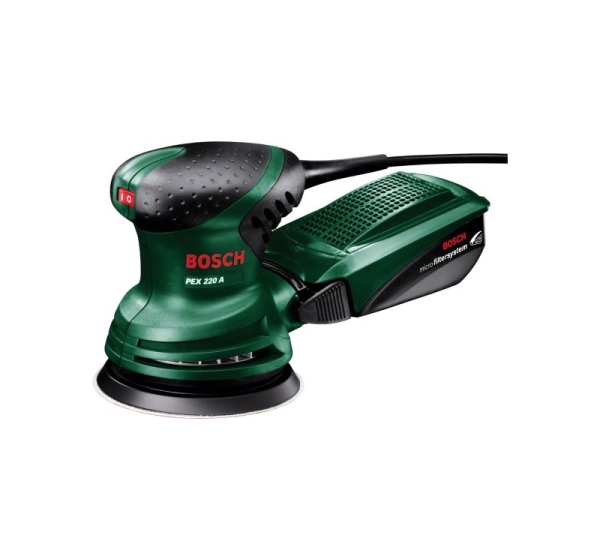 Bosch PEX 220 A Orbital sander 24000 OPM Black, Green