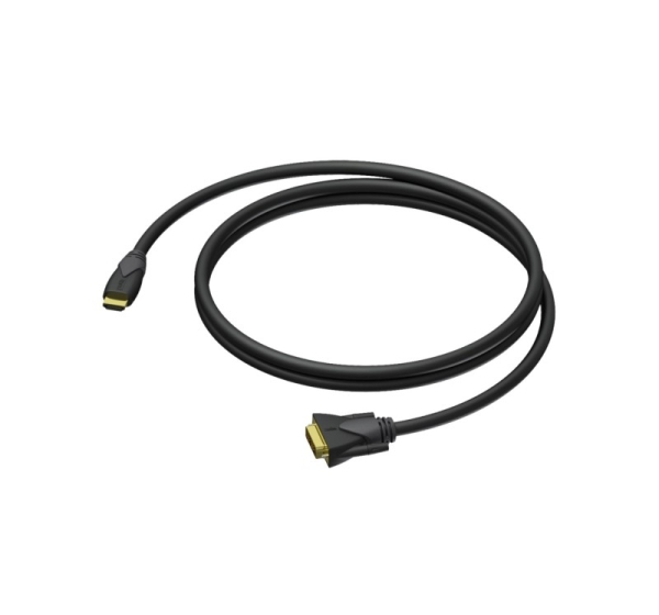 Cable HDMI-DVI-D 3 m black (CLV160/3)