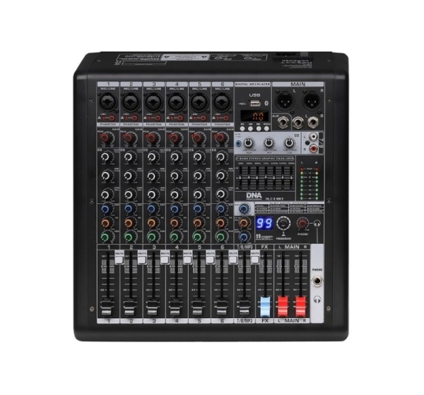 DNA HLC 6 MK2 Analog Sound Mixer 6 Channels U