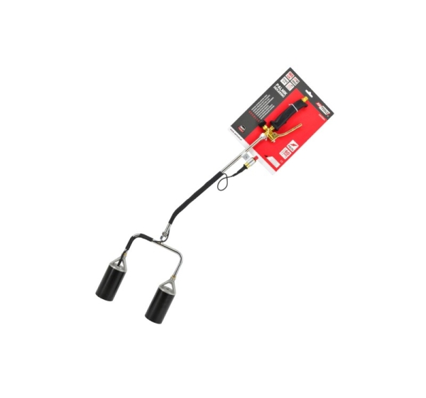 AW LONG ROOFING TORCH WITH TWO NOZZLES - PIEZO