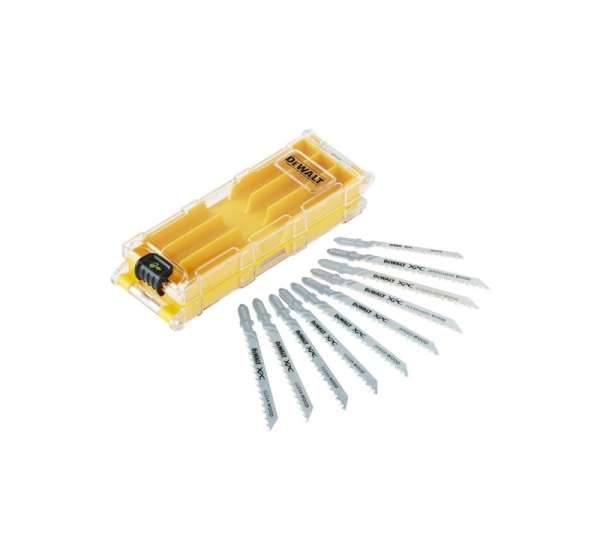 DeWALT DT2296-QZ jigsaw/scroll saw/reciprocating saw blade Jigsaw blade Metal 10 pc(s)