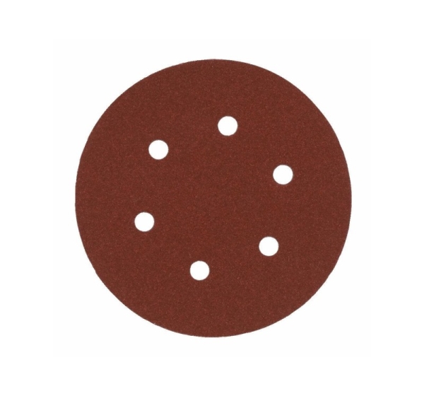 MILWAUKEE ABRASIVE DISC 150mm 6 HOLES P40 /50 pcs.