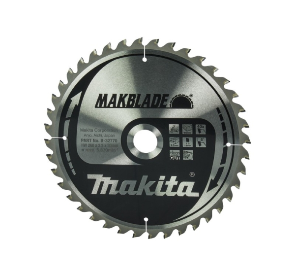 Makita MakBlade circular saw blade 26 cm 1 pc(s)