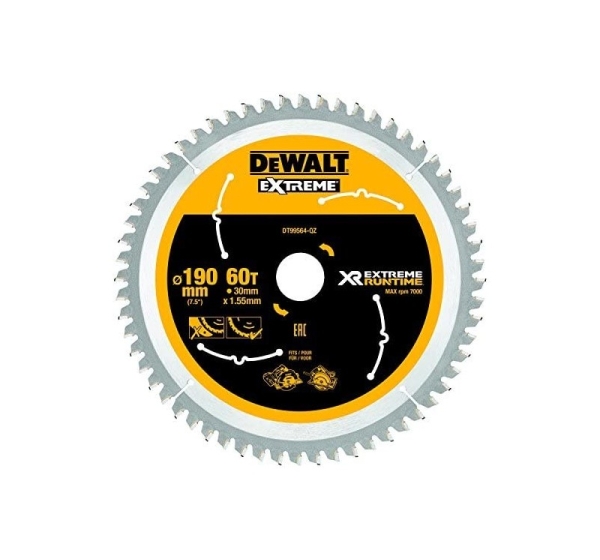 DeWALT ‎DT99564-QZ circular saw blade 19 cm 1 pc(s)