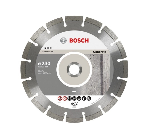 BOSCH TARCZA DIAMENTOWA* 230x22 SEGMENTOWA CONCRETE