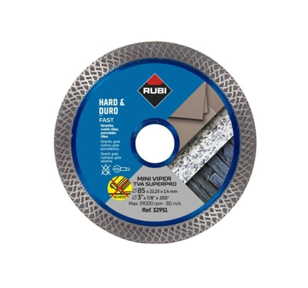 RUBI TARCZA DIAMENTOWA TVA 85 SUPERPRO MINI VIPER