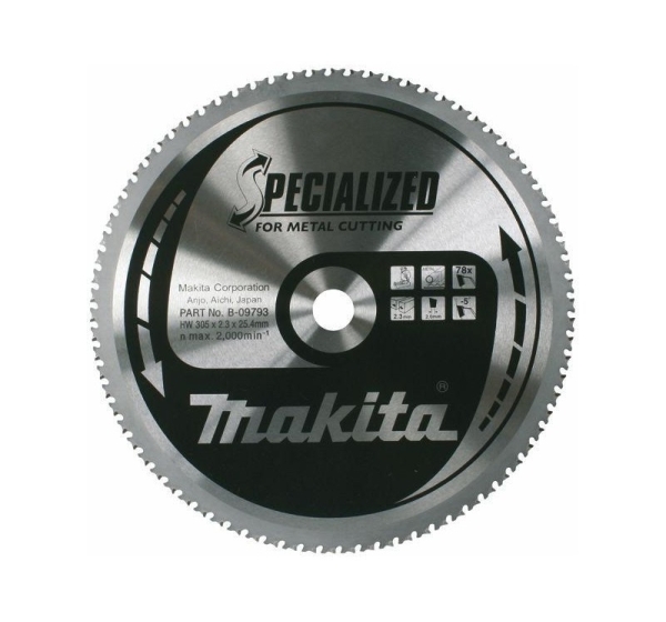 Saw blade Makita 305x25.4x78t thin sheet