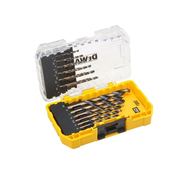 19-piece metal drill bit set