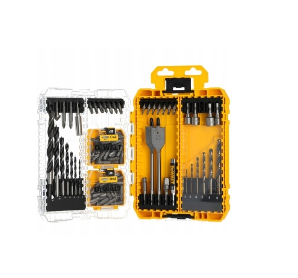 DEWALT ZESTAW WIERTEŁ I BITÓW 100cz.