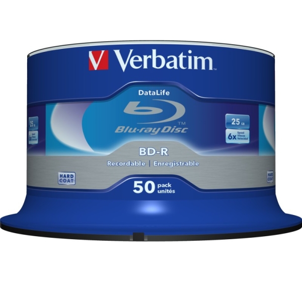 Verbatim Datalife 6x BD-R 25 GB 50 pc(s)